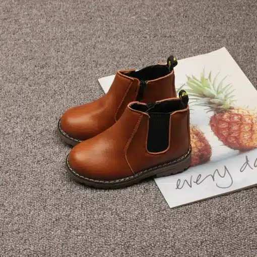 MACUBEZ – MINOVA Modische Chelsea Boots für Kinder in bunten Farben 1