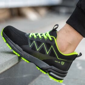 MACUBEZ – STRONTEC Robuste Arbeitsschuhe mit sicherem Stahlkappen-Schutz