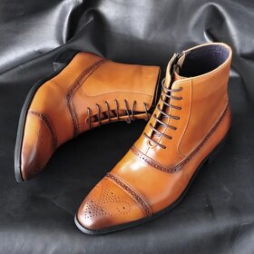 MACUBEZ – SLIMBROCK Smarte Chelsea Boots für Herren im Business-Stil