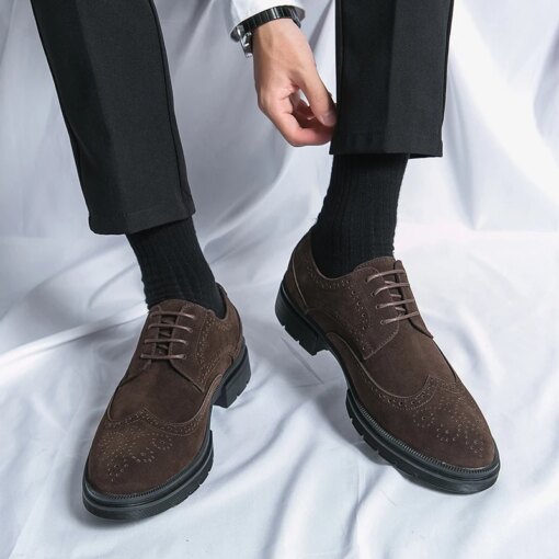 MACUBEZ – NEXFORM Smarte Derbyschuhe für Herren fürs Büro