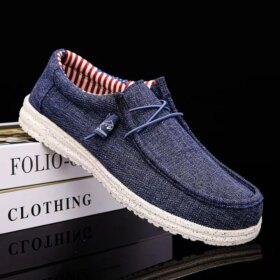 MACUBEZ – FREEMOVE Flexible Espadrilles für Herren mit Leinenstoff