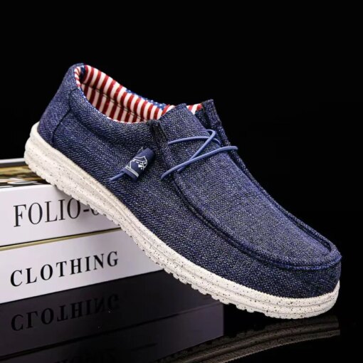 MACUBEZ – FREEMOVE Flexible Espadrilles für Herren mit Leinenstoff