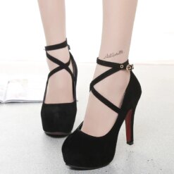 MACUBEZ – NOBLESS Edle High Heels in Lackleder-Optik