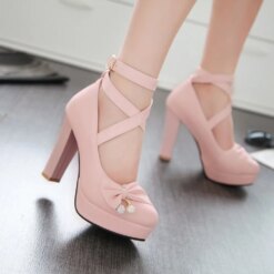 MACUBEZ – FLEXINA Bequeme High Heels mit Softfußbett