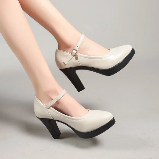 MACUBEZ – GRACINA Feine High Heels mit filigranem Riemchen