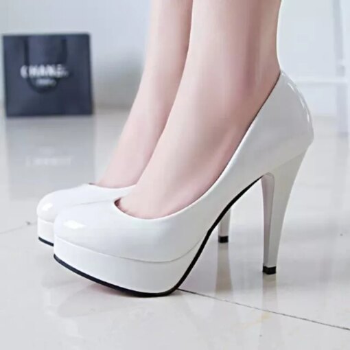 MACUBEZ – GLAMORE Glamouröse High Heels mit Glitzer-Finish