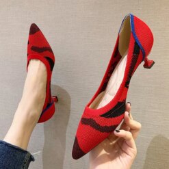 MACUBEZ – STELLIA Funkelnde Kitten Heels mit feinem Glitzer