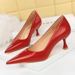 MACUBEZ – CRYSTARA Glitzernde Kitten Heels mit zartem Schimmer
