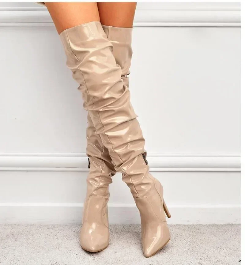MACUBEZ – ASTORIA Klassische Overknees mit glattem Leder-Look 2 73288-rvkxy0.jpg