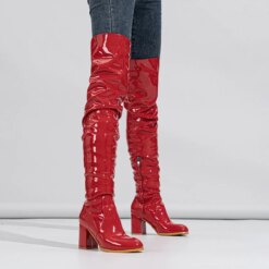 MACUBEZ – GRACIVA Feminine Overknees mit feiner Silhouette