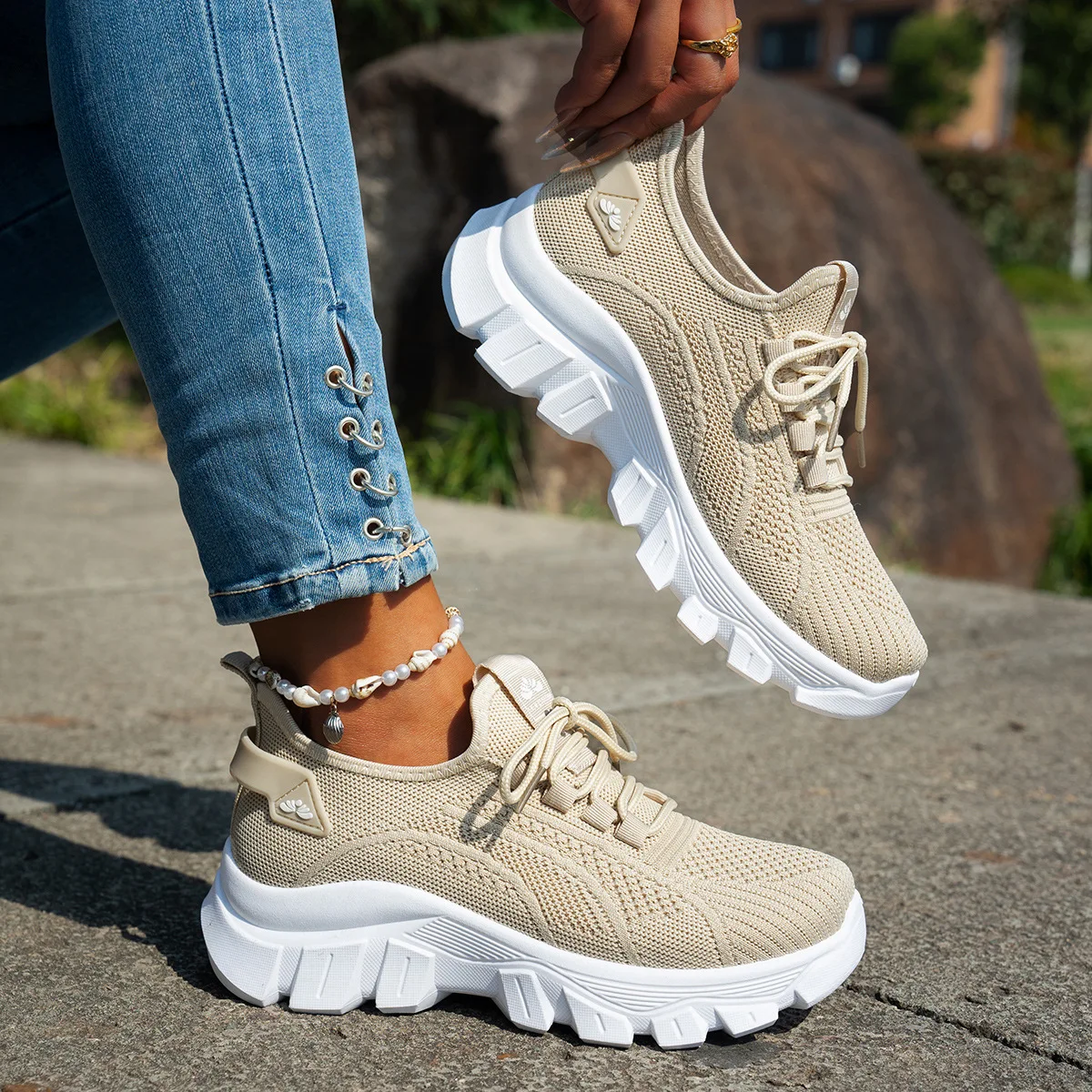 MACUBEZ – LUMINA Stylische Sneaker für Damen mit Glanzeffekt 11 73880-zofugb.jpg