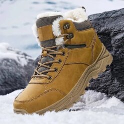 MACUBEZ – ICEWALK Solide Winterschuhe für Herren für sicheren Halt