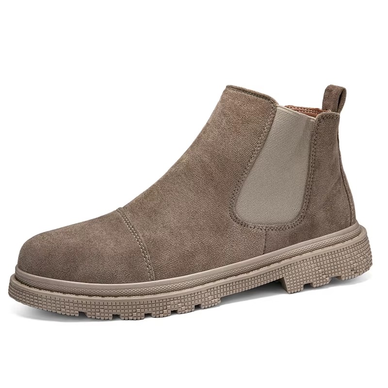 MACUBEZ – SOFTSTEP Bequeme Chelsea Boots für Herren mit Komfortfutter